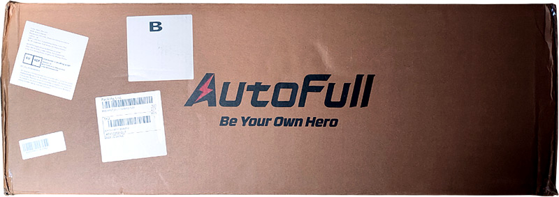 Carton de la chaise gamer Autofull C3 pro