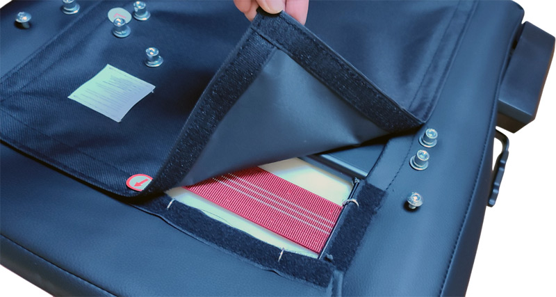 Soulèvement du dessous de l'assise