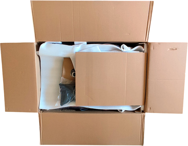Ouverture du carton de la chaise gamer Autofull C3 pro
