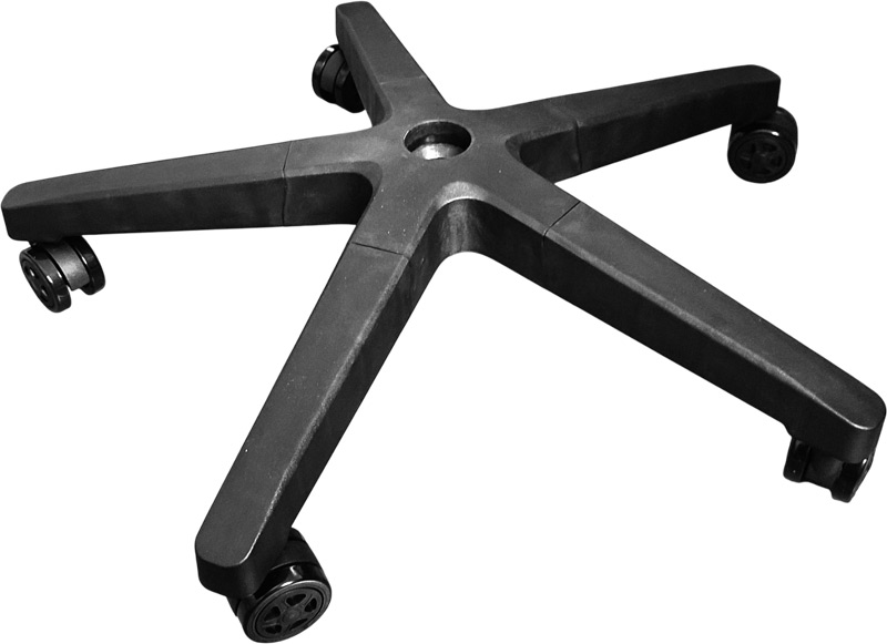 Pied avec ses roulettes