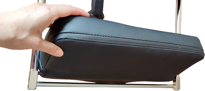 Dépliage du repose-pieds