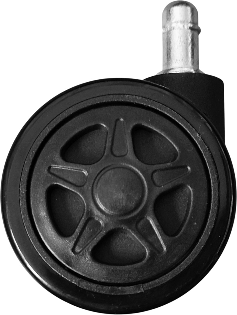 Une des roulettes de la chaise Autofull C3 pro