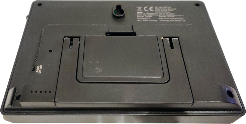 Arrière de la station météo