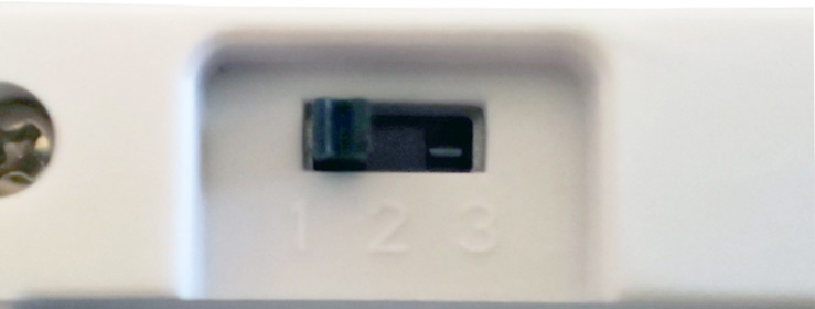 Switch de choix de canal du capteur