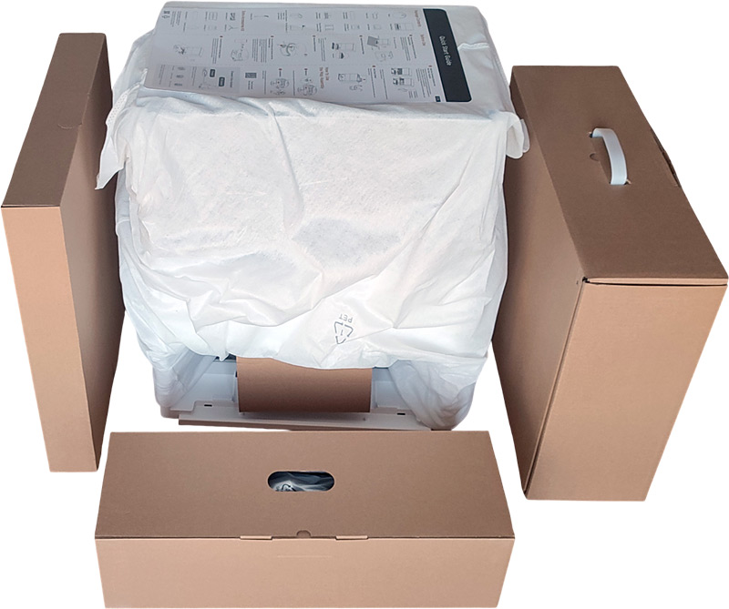 Station de l'aspirateur robot et 3 boîtes