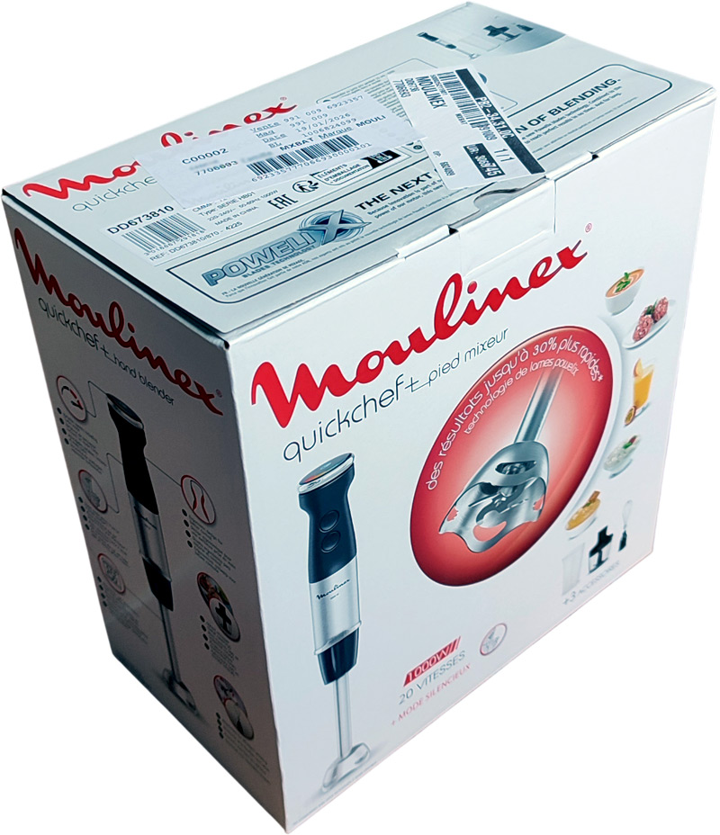 Boîte du Quickchef 3 en 1 1000 W DD673810