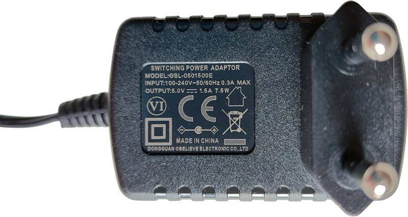 Bloc d'alimentation du radio-réveil JVC RA-F223B