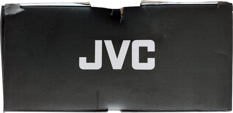 Dessus de la boîte du radio-réveil JVC RA-F223B