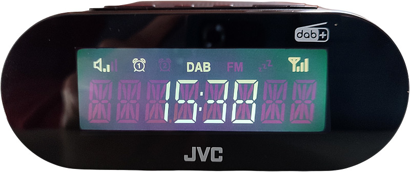 Retour à l'affichage de l'heure au bout de quelques secondes