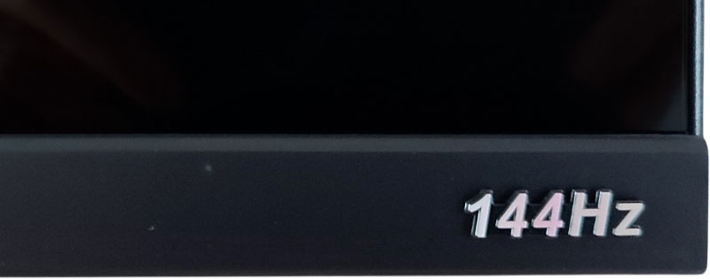 Logo 144 Hz en façade