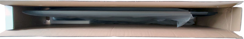 Ouverture de la boîte de la TV Thomson' 55QG7C14