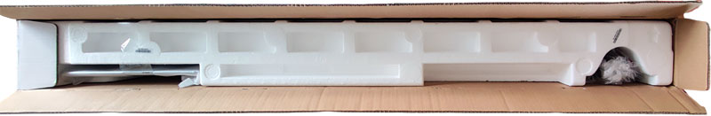 Ouverture de la boîte de la TV Thomson' 55QG7C14