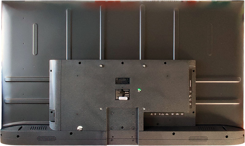 Face arrière de la TV Thomson 55QG7C14