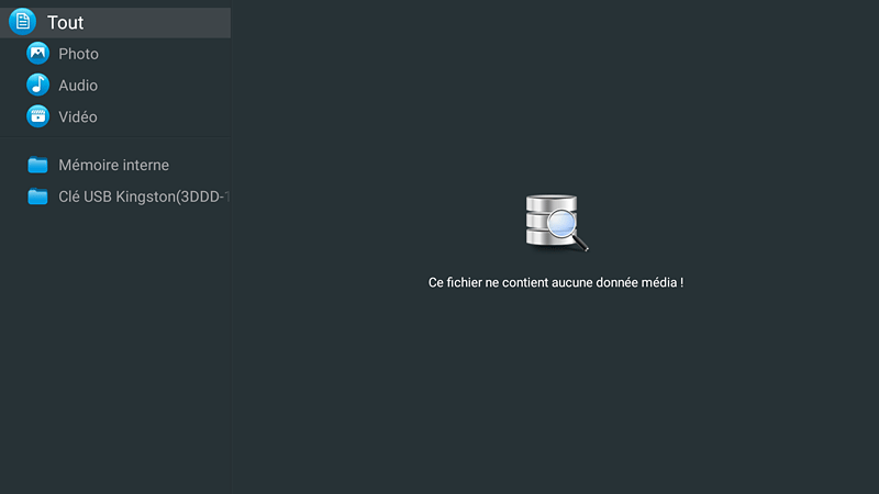 Media center intégré