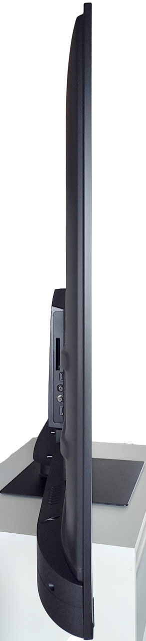 TV Thomson' 55QG7C14 de profil