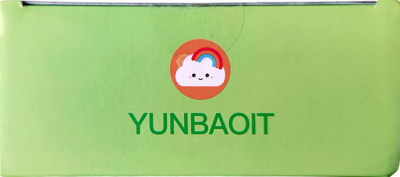 Dessus de la boîte du minuteur visuel