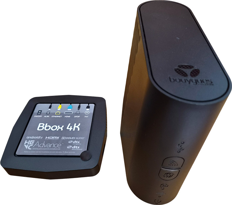 Boc et décodeur 4K