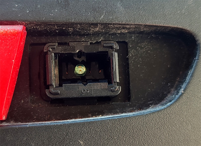 Emplacement du bouton de la clim