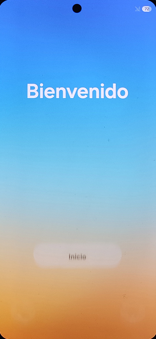 Démarrage du Samsung Galaxy S26 - Bienvenue