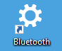 Raccourci vers les options Bluetooth