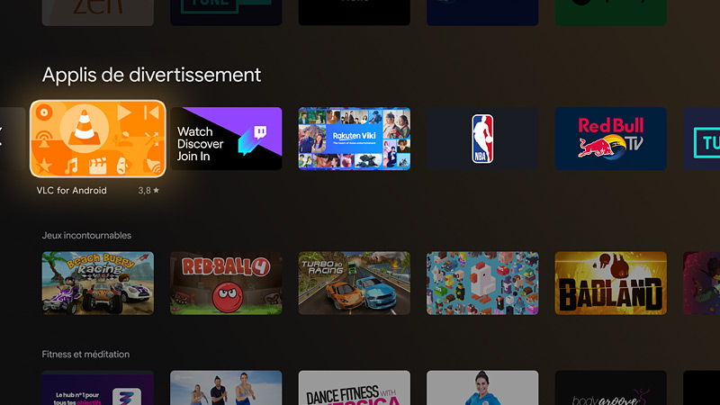 Google play sur la Bbox - Installation de VLC