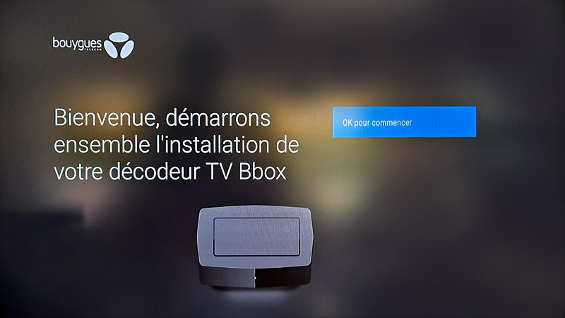 Installation de la Bbox TV 4K