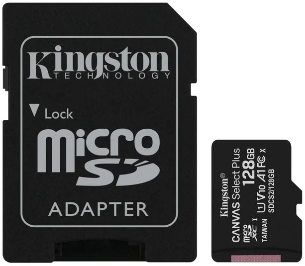 Carte micro-SD et son adaptateur