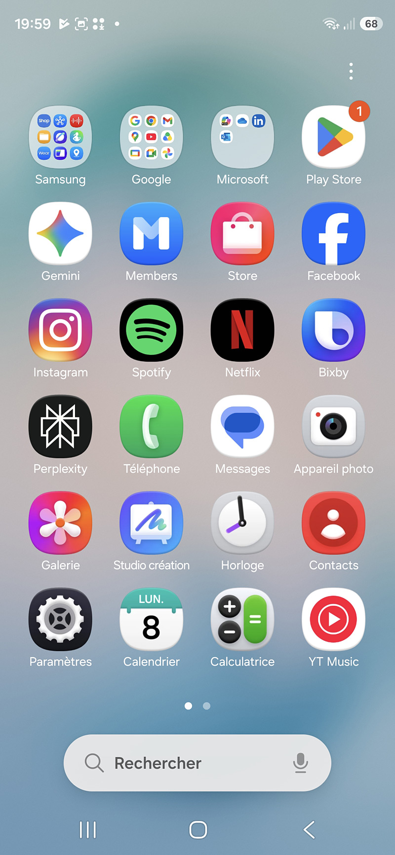 Samsung Galaxy S26 - Applications à ranger ou supprimer