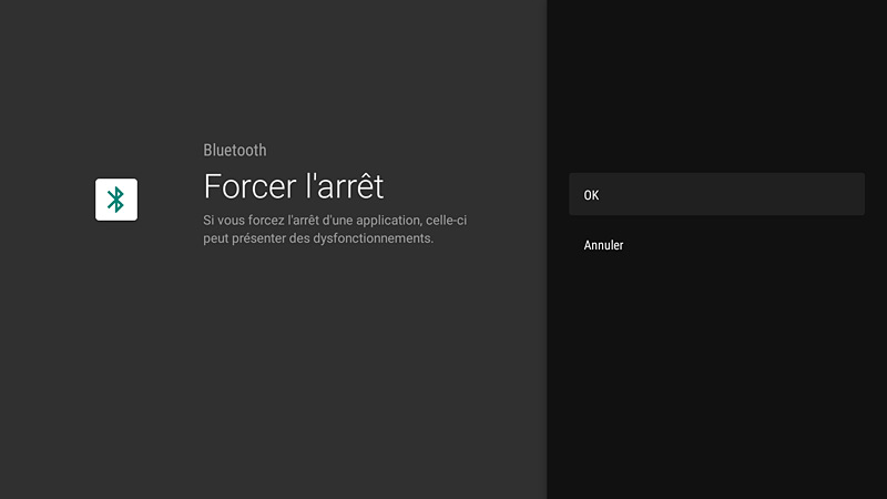 Bbox TV 4K forcer arrêt du bluetooth